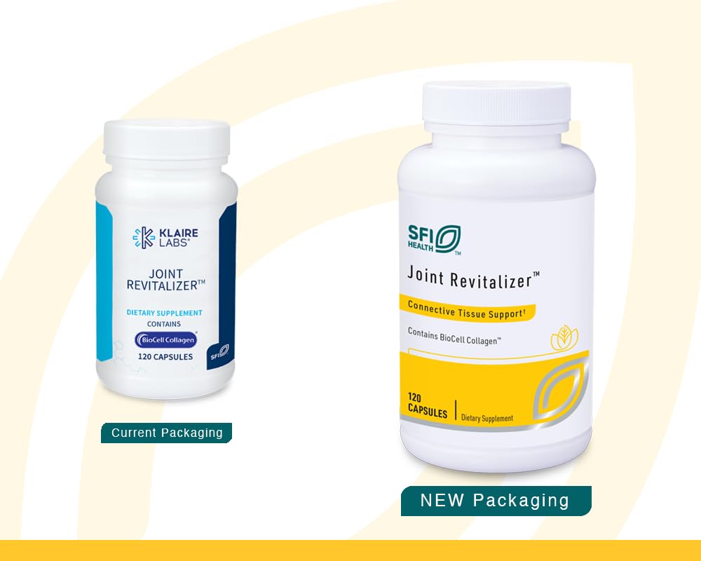 Klaire Labs Revitalizador de Articulaciones, cápsulas, podría favorecer la salud articular diaria.