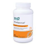 Klaire Labs VitaSpectrum cápsulas para niños frente a la botella, apoyo diario.