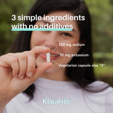 Klaralyte: etiqueta sin aditivos para una fórmula limpia.
