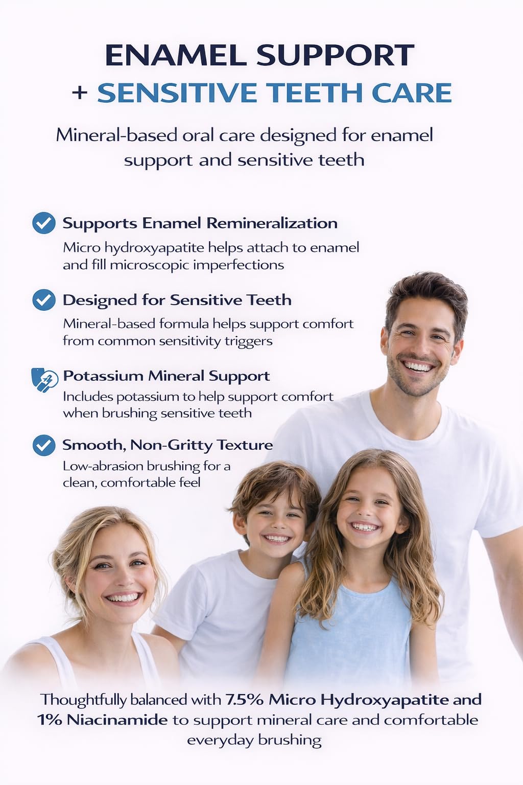 KLARI pasta dental, embalaje minimalista para un cuidado dental limpio y práctico.