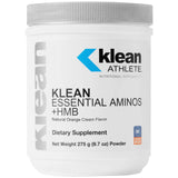 Klean Athlete Klean Essential Aminos + HMB, botella naranja, apoyo a la masa magra.