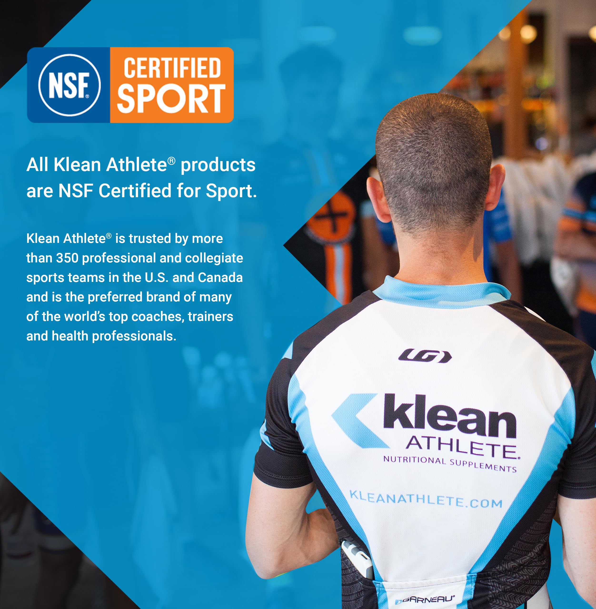 Klean Athlete BCAA Peak ATP, sabor naranja, complemento para recuperación suave