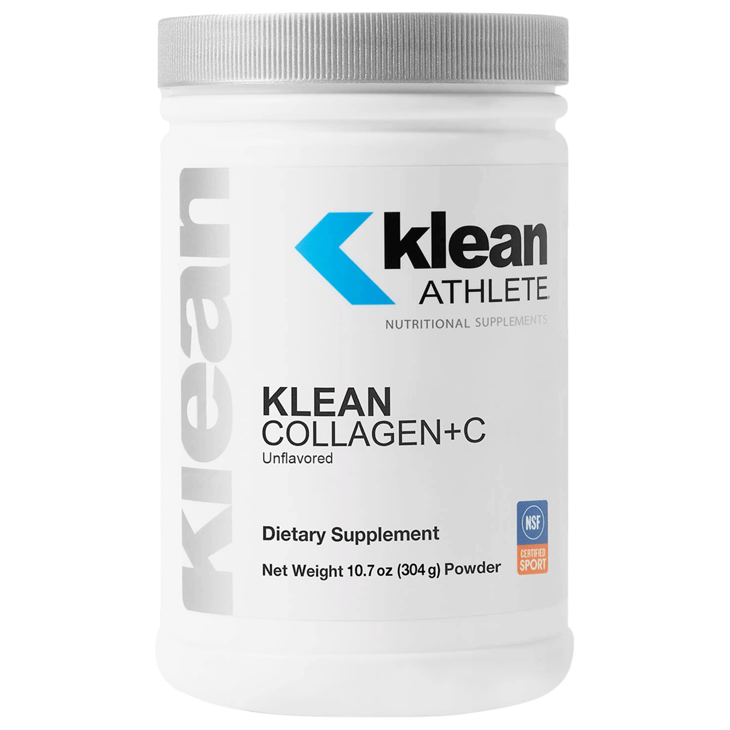 Klean Collagen+C de Klean Athlete, botella visible, apoyo a movilidad cotidiana.