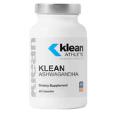 Klean Athlete Klean Ashwagandha, botella, apoyo al manejo del estrés durante entrenamientos.