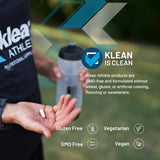 Klean Athlete Klean Ashwagandha, cápsulas, uso diario para apoyo al entrenamiento.