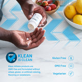Conjunto de 100 tabletas de Klean-D listo para uso prolongado.