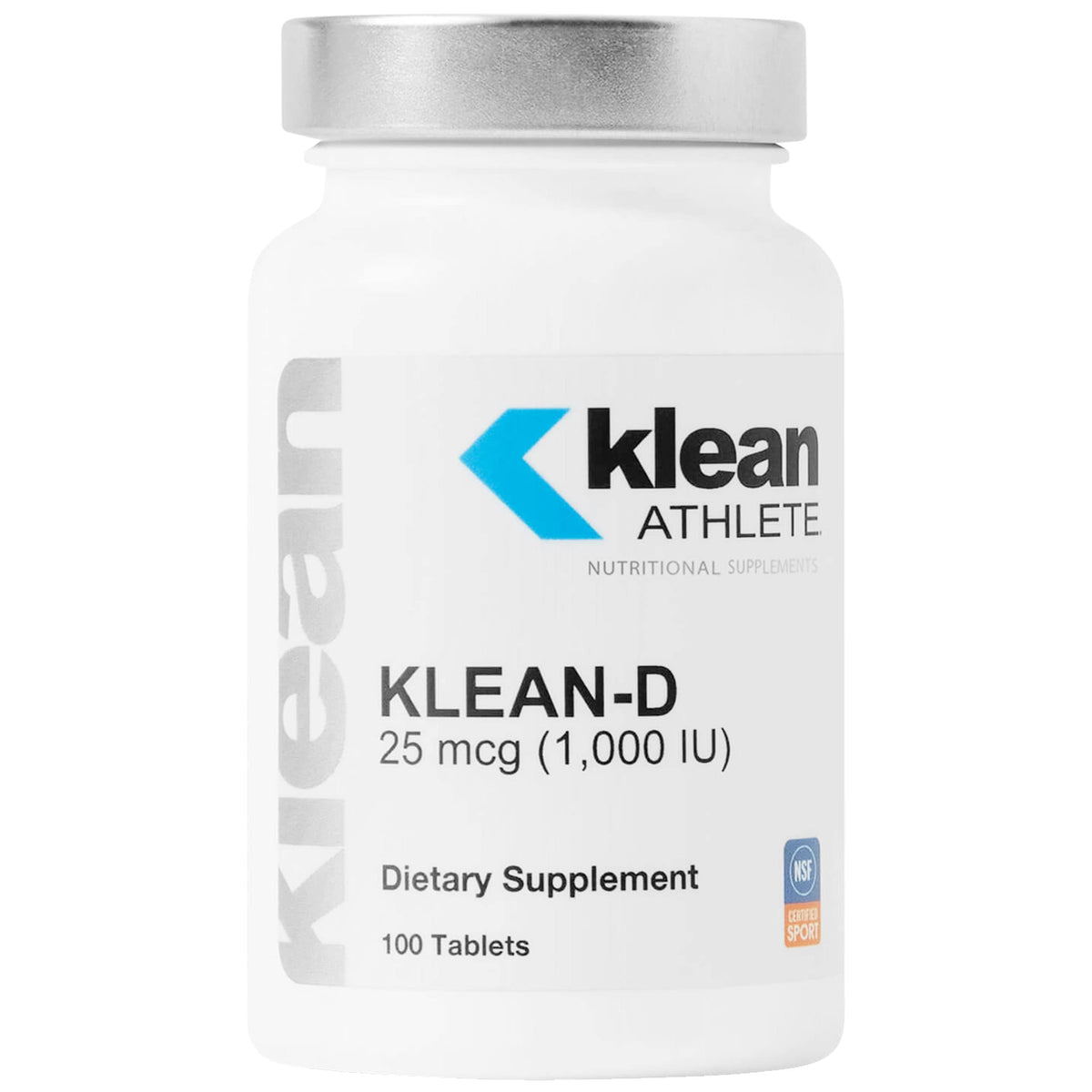 Klean-D de Klean Athlete en empaque, listo para almacenamiento y compra.