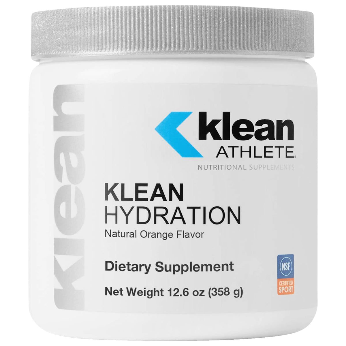 Klean Athlete Klean Hydration frasco 12-6oz listo para entrenar.