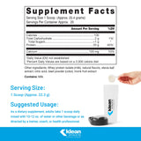 Klean Athlete Klean Isolate polvo fresa natural en vaso, proteína rápida