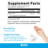 Klean Athlete Klean Magnesium, cápsulas visibles, ayudan a contracción y relajación muscular