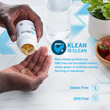 Klean Omega: cápsulas con forma de triglicéridos para mejor absorción.