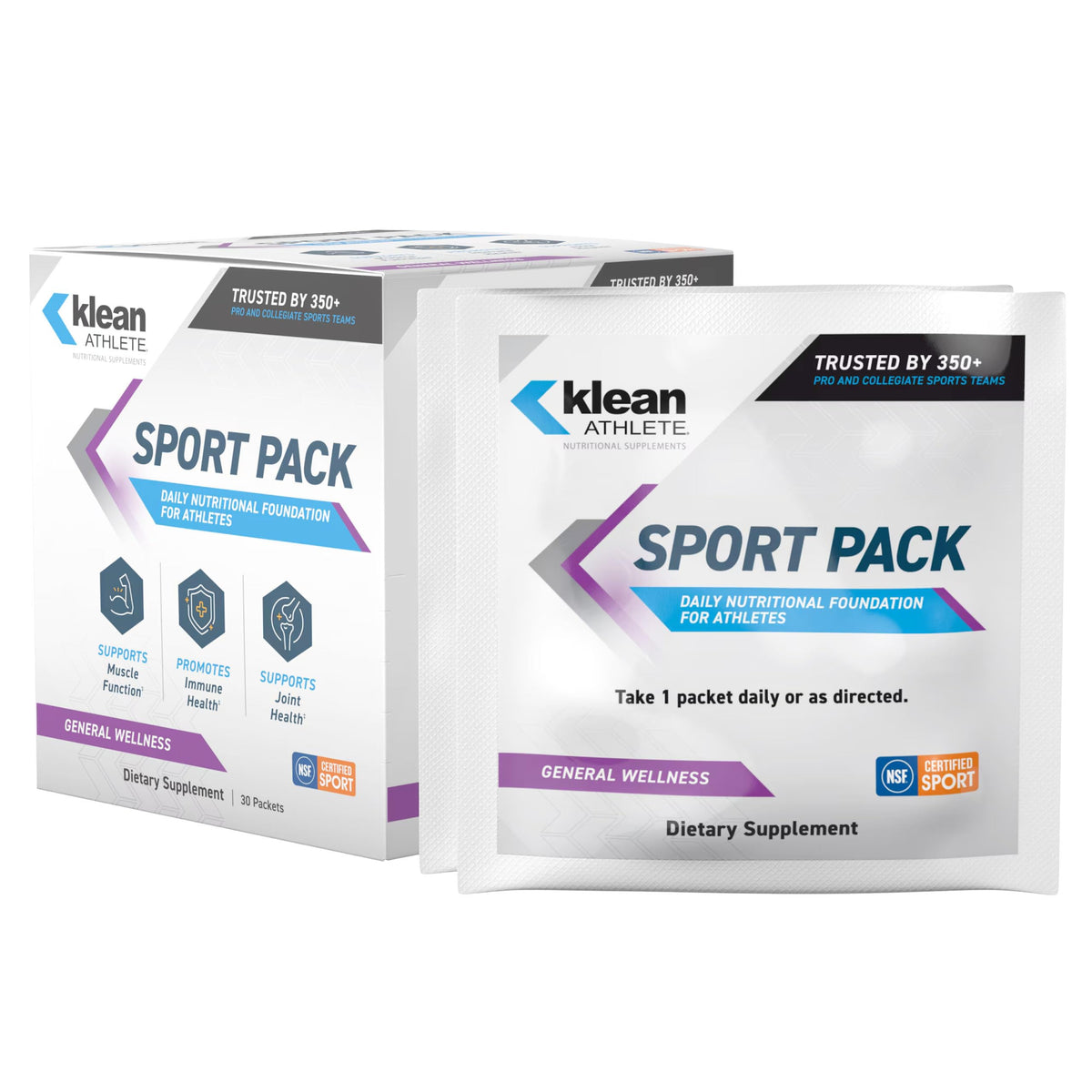 Caja de Klean Athlete Klean Sport Pack para uso diario de atletas