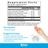 Klean Electrolytes etiqueta NSF certificado para deporte, garantía de calidad.
