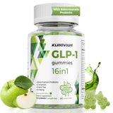 Gomitas Klinovium GLP1 en botella para ingesta diaria.