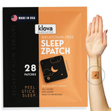 Parches Klova para dormir sin melatonina en estuche práctico para viaje