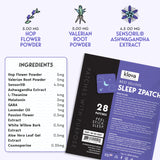 Klova ZSleep Parches, piel sin vello, mejor adherencia.