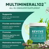 KLUNIZ Revive Gominolas ingredientes clave apoyan nutrición capilar.
