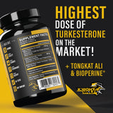 Knight Wolf Supps Bioperine para absorción mejorada y mayor eficiencia de nutrientes.