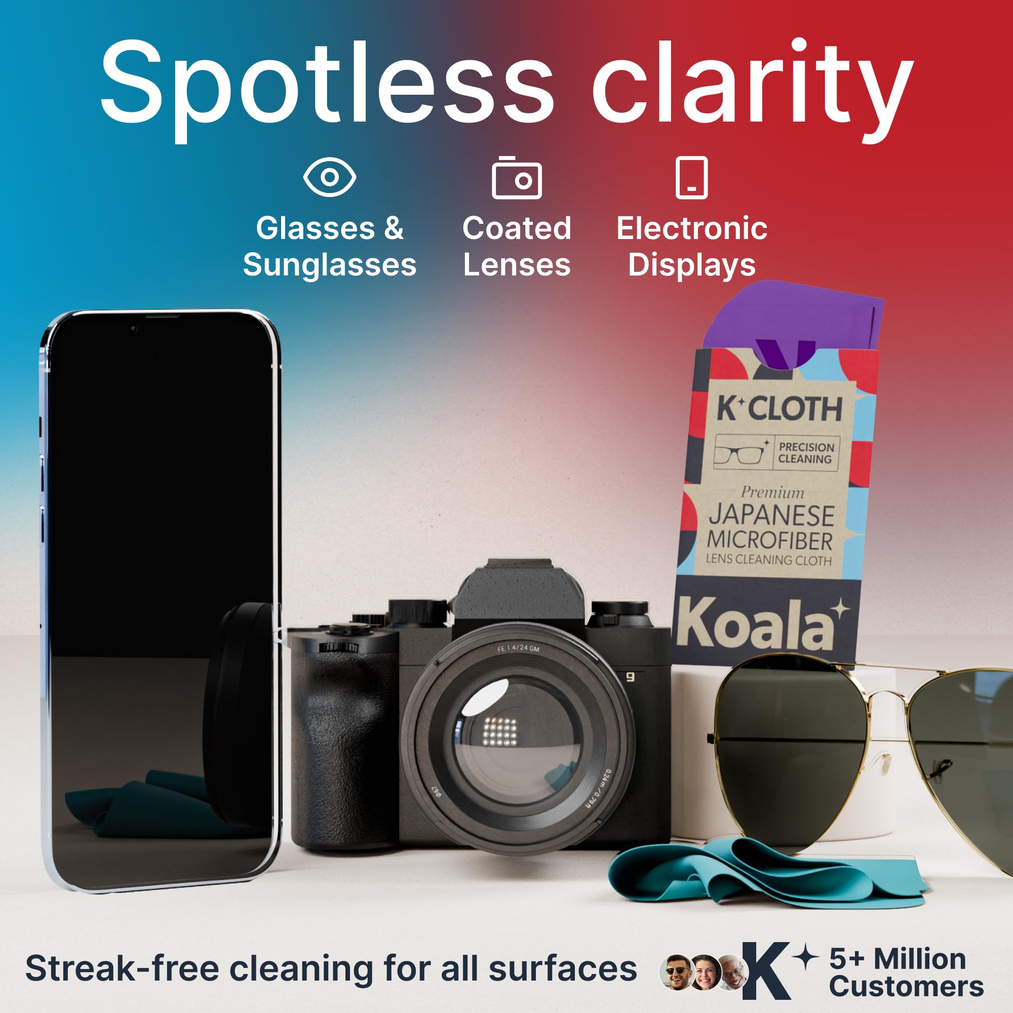 Koala Lifestyle detalle de microfibra japonesa para evitar pelusas
