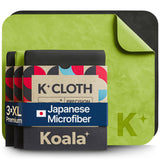 Koala paño limpiador para lentes: microfibra japonesa para limpieza impecable.