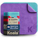 Koala Lifestyle lentes limpiándose con microfibra japonesa para limpieza suave