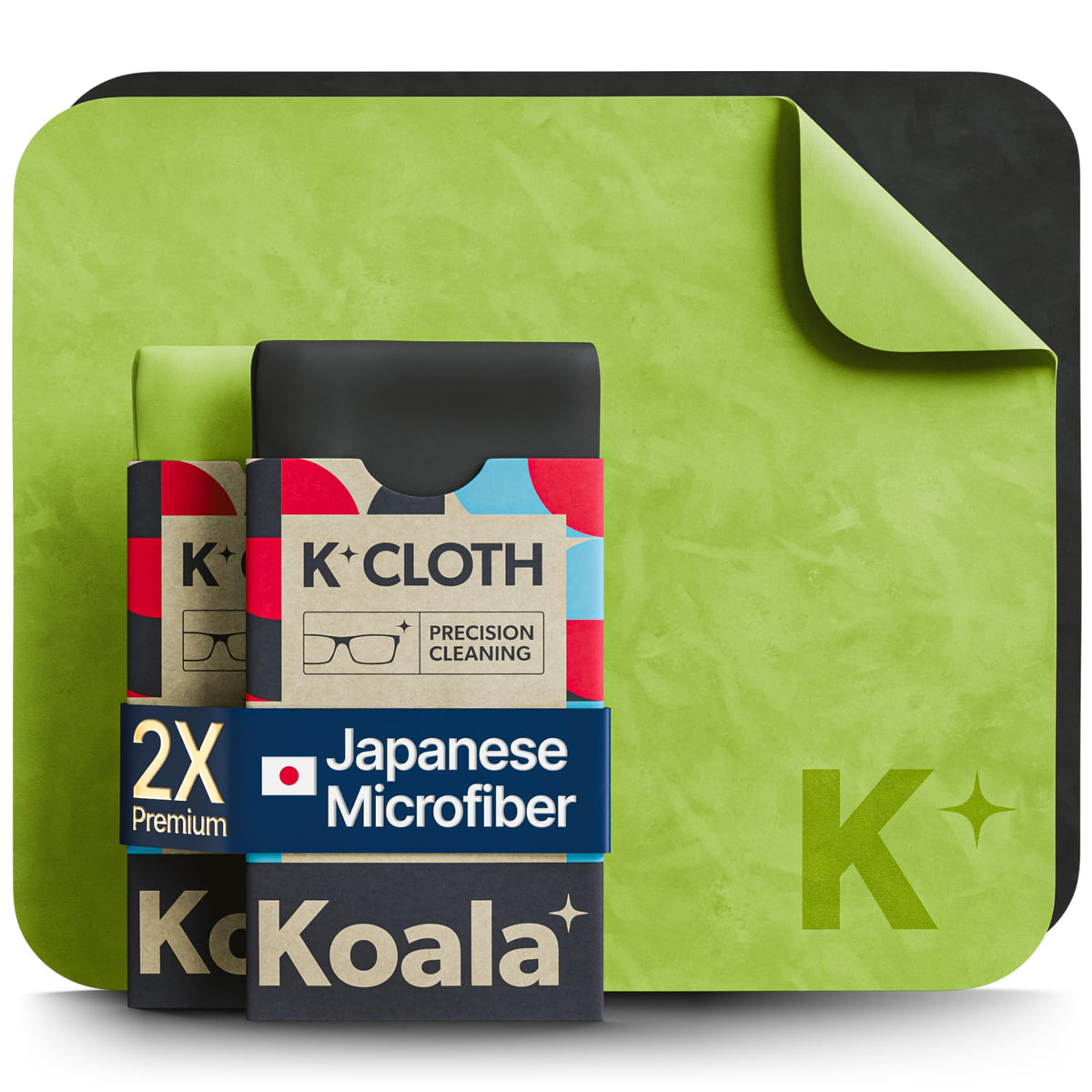 Koala Lifestyle paño de lentes con microfibra japonesa para gafas sin rayas