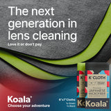 Koala Lifestyle paño duradero, lavable y reutilizable para lentes