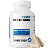 KOCCK Hormonal Acne Capsules envase, apoyo diario para piel más clara.