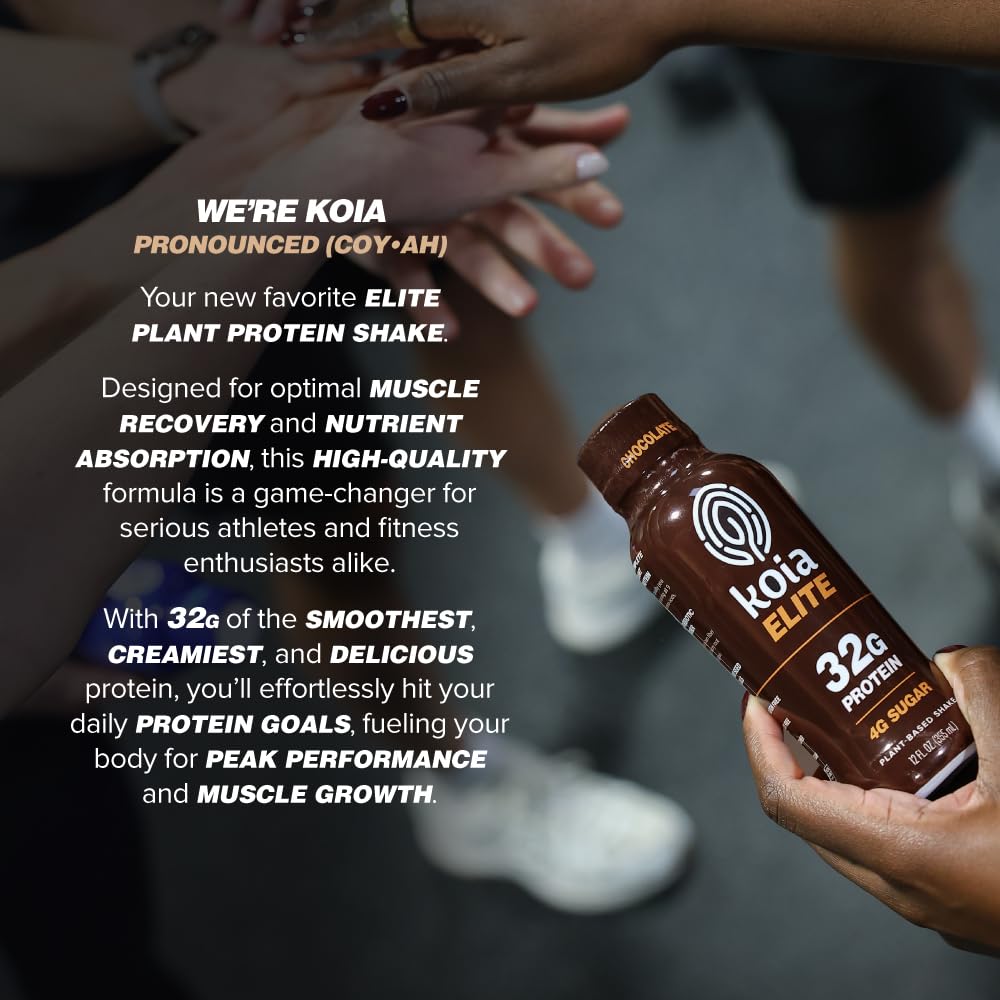 Envase práctico de Koia Elite para un estilo de vida activo