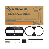 Kokand almacenamiento compacto de oxígeno, solución móvil para casa y viaje.