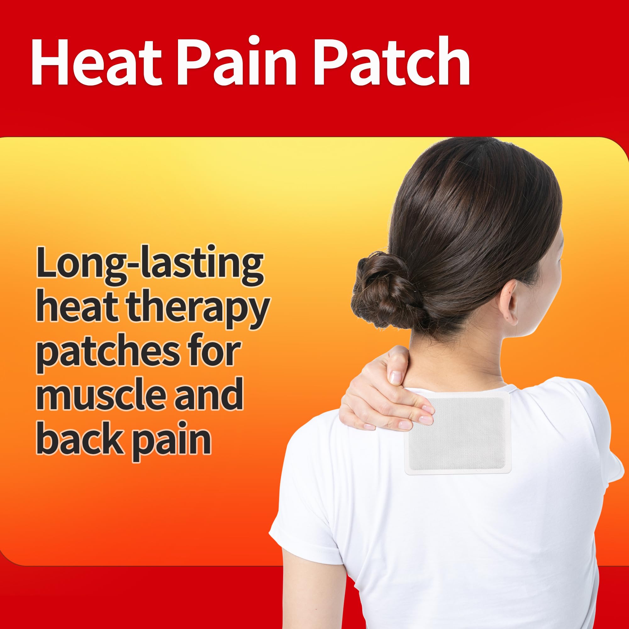 KONGDY parche de calor para alivio de dolor muscular y rigidez.