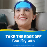 Kool 'n' Soothe Migraña: alivio rápido en la frente con gel frío sin residuos.