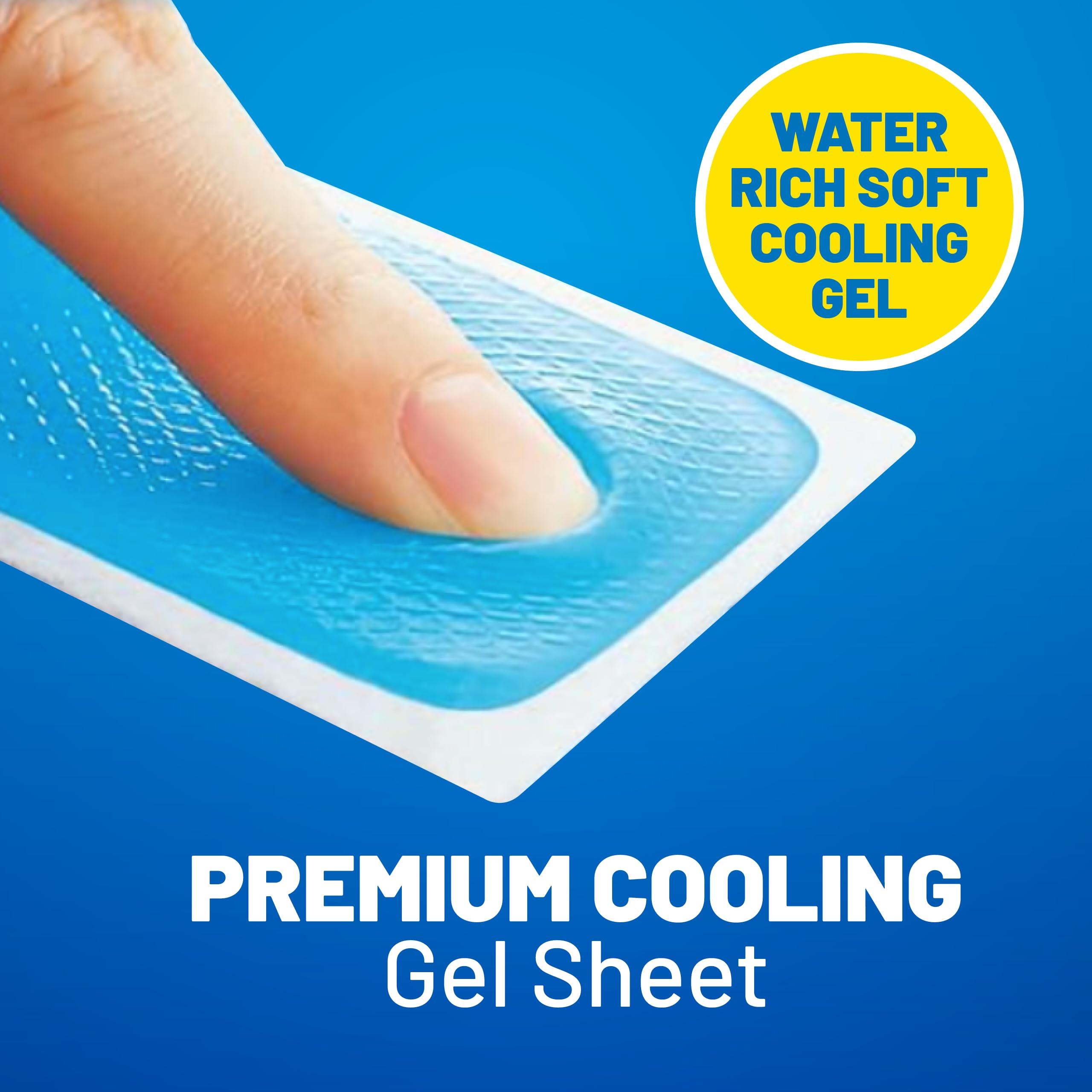 Kool 'n' Soothe Migraña: enfriamiento continuo hasta 8 horas.