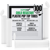 Kopperko tubo con tapa plegable de 116mm para almacenamiento discreto en viaje