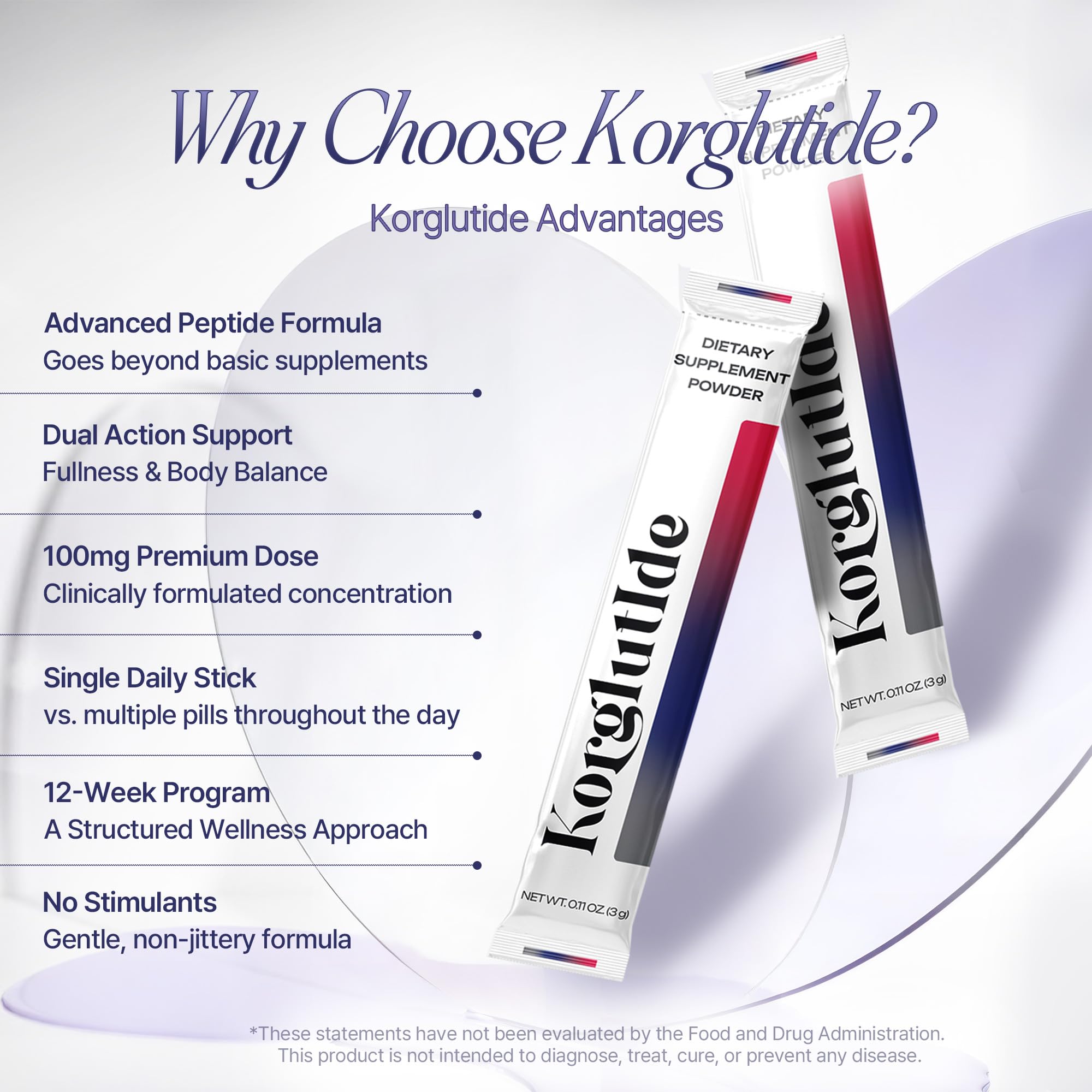 Korglutide, escena de desayuno, complemento para hábitos saludables.