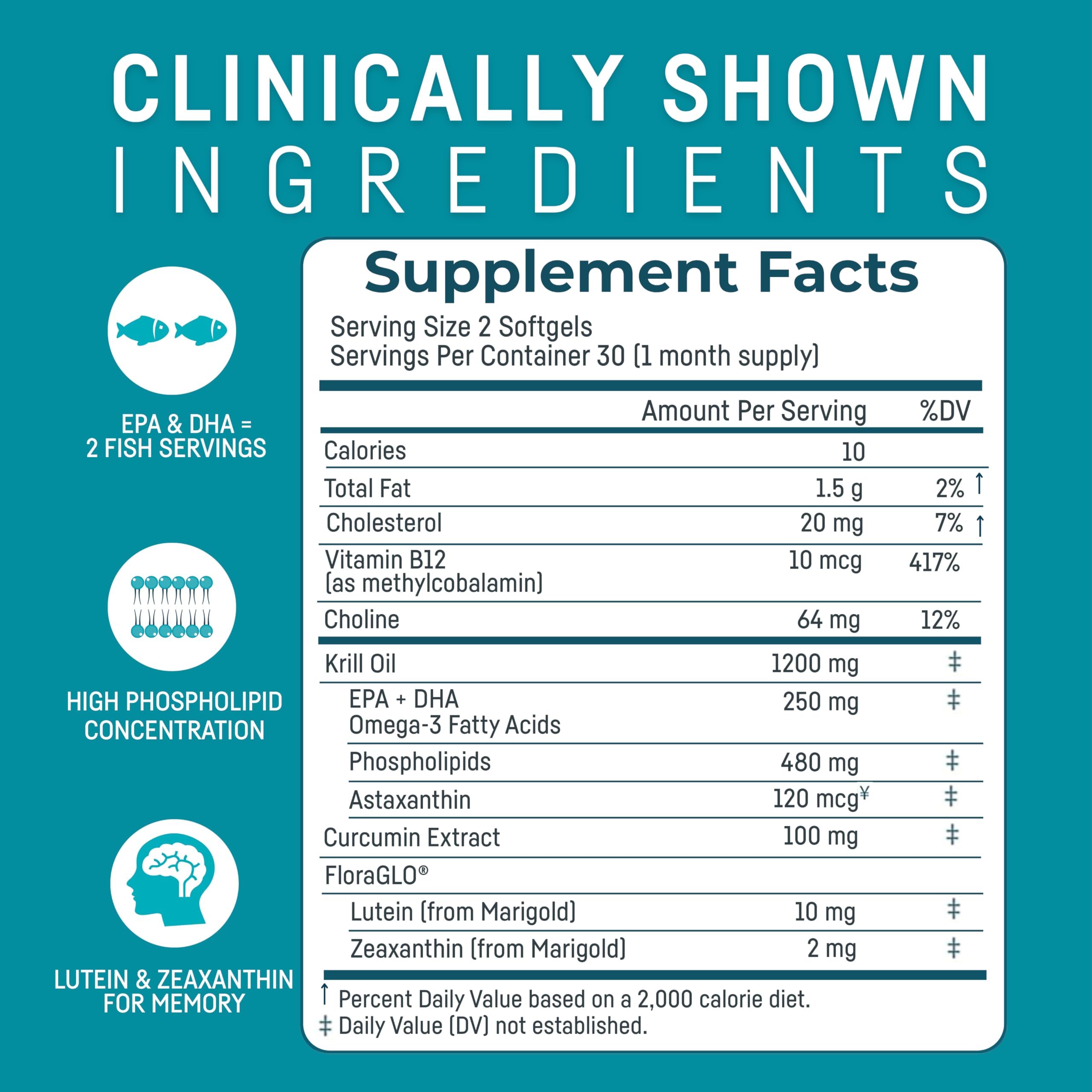 Kori Krill cápsulas omega-3, fuente para ojos y concentración.