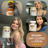 KOS proteina vegana, sin gluten, ideal para dietas libres de gluten.