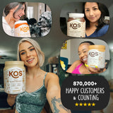 Kos Proteína vegana vainilla apta para dieta cetogenica, aporte proteico