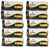 Kotex Natural Balance protector absorbente en empaque frontal para protección discreta todo el día