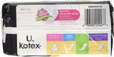 Seis paquetes de 16 absorbentes Kotex Natural Balance, ahorro práctico.