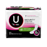 Kotex protector ultra delgado y largo, absorción rápida para flujo abundante
