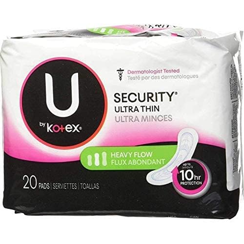 Kotex Security Ultrafinas Largas 20, empaque de 6, absorción rápida para mayor seguridad diaria.