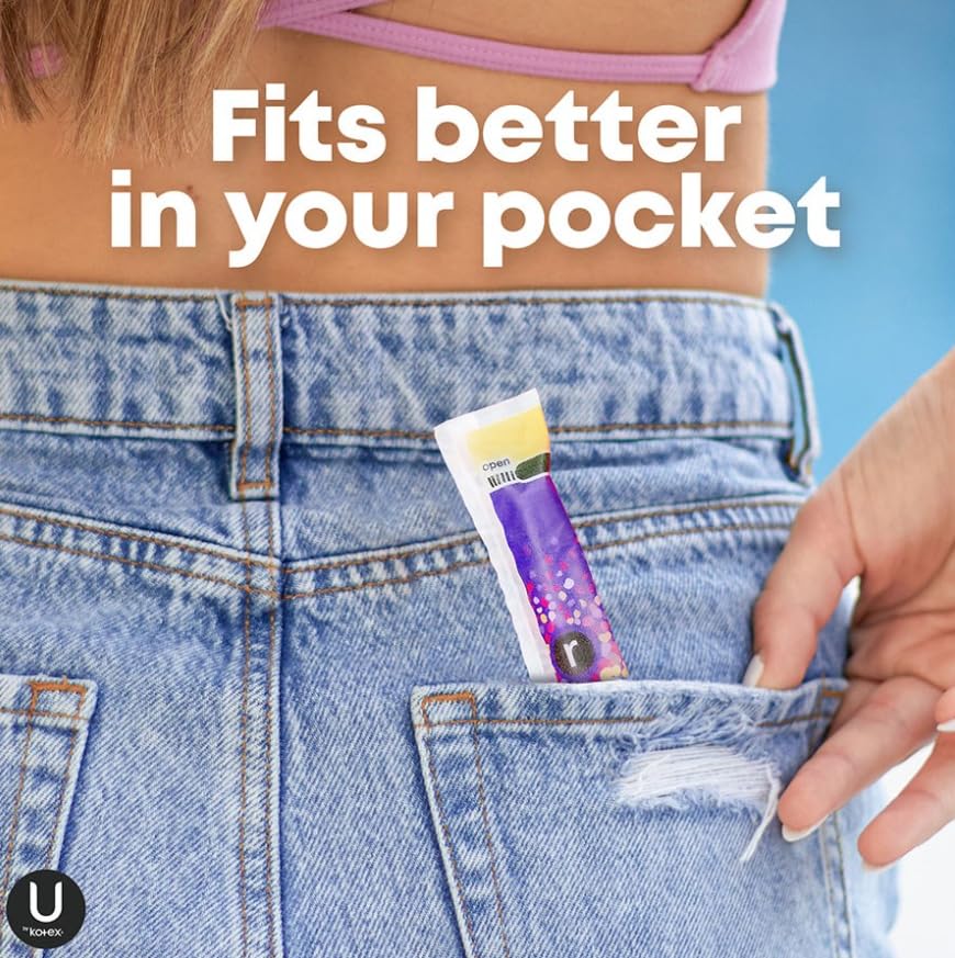 Kotex U Clic tampones: sin fragancia para piel sensible.