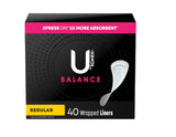 Kotex U Lightdays Plus protector diario absorbente en empaque práctico para llevar