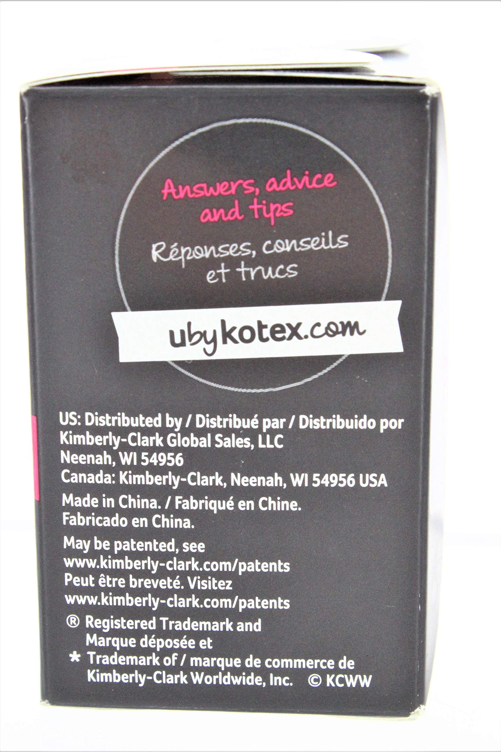 Kotex U Protectores Diarios con diseño flexible para movilidad diaria.