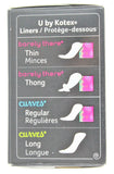 Kotex U Protectores Diarios textura suave para confort todo el día.