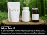KOYAH frasco compacto para llevar, diseño práctico para la bolsa diaria.