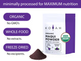 KOYAH Maqui sin gluten vegano polvo multiuso para recetas