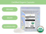 KOYAH sello orgánico certificado, garantía de origen limpio para tus cápsulas.
