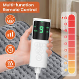 KQPZ almohadilla de calor con control de nueve temperaturas para espalda o cuello